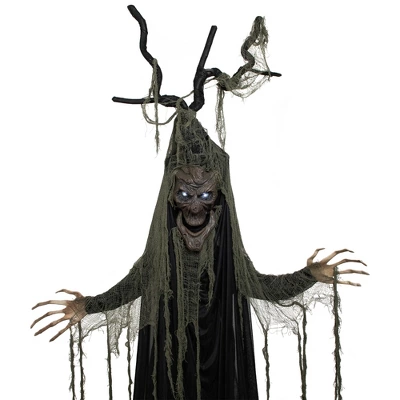 Northlight LED Lighted And Animated Tree Man Halloween Decoration - 7' 4 Northlight LED Lighted And Animated Tree Man Halloween Decoration - 7' - Image 2