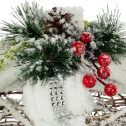 Northlight LED Lighted Gift Boxes With Pine And Berries Christmas Decorations - 9.75" - Set Of 3 -Festival GUEST ba1b7a68 8ae0 4e40 87f0 cbe5e8777d1d