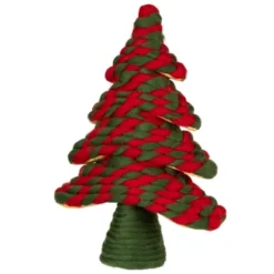 Northlight Twisted Yarn Plush Christmas Tree Decoration - 15.25" -Festival GUEST bc96c6a5 c32b 4a76 9248 a0733d591684
