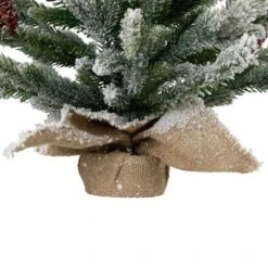 Northlight Real Touch™️ Potted Flocked Mini Fir Pine Artificial Christmas Tree - 25" - Unlit 14 Northlight Real Touch™️ Potted Flocked Mini Fir Pine Artificial Christmas Tree - 25" - Unlit -Festival GUEST bee0af23 5949 4e9d 945c 1401993e1b06