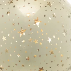 Northlight LED Lighted Stars Glass Globe Christmas Decoration - 6" - Gold -Festival GUEST bf29097f 458b 4c2b ae27 bc39ce30ab56