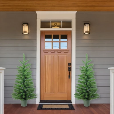 Northlight 4' Potted Norway Spruce Medium Artificial Christmas Tree - Unlit 3 Northlight 4' Potted Norway Spruce Medium Artificial Christmas Tree - Unlit