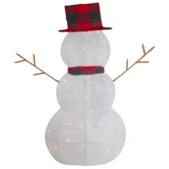 Northlight Lighted Tinsel Snowmen Family Christmas Yard Decorations - Clear Lights - Set Of 2 14 Northlight Lighted Tinsel Snowmen Family Christmas Yard Decorations - Clear Lights - Set Of 2 -Festival GUEST c170f176 f5a5 44c4 b246 3465cb6e8a57