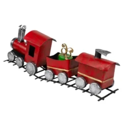 Northlight Triple Car Metal Train Christmas Decoration - 15" - Red And Silver 6 Northlight Triple Car Metal Train Christmas Decoration - 15" - Red And Silver -Festival GUEST c49939d6 013f 48ca 9606 fe00fe6c0493