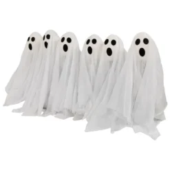 Northlight LED Lighted Ghost Halloween Outdoor Pathway Markers - 30" - Set Of 6 -Festival GUEST c86be31a aeec 4563 a9d4 21f5c084a610