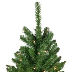 Northlight Pre-Lit Pencil White River Fir Artificial Christmas Tree - 6.5' - Clear Lights -Festival GUEST c894beb1 1b7c 4d9f beff df2ef822009f