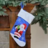Northlight Embroidered Santa Claus With Gift Christmas Stocking - 15" -Festival GUEST cac5d5cd 506e 4f6c beac 60990f5df8da