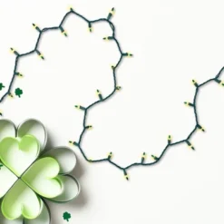 Northlight Mini Christmas Light Set - Clear With Green Tip - 10' Green Wire - 50ct -Festival GUEST cb59de70 f670 464c b45c dc94d6cb0aee