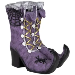 Northlight Ceramic Witch's Boots Halloween Decoration - 15" - Purple -Festival GUEST d0b6d7ff b095 4712 9ebd 71e792f35d09
