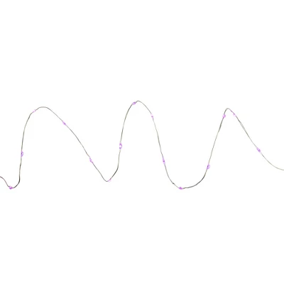 Northlight 100ct Purple LED Micro Fairy Lights, 16ft Copper Wire 5 Northlight 100ct Purple LED Micro Fairy Lights, 16ft Copper Wire - Image 3