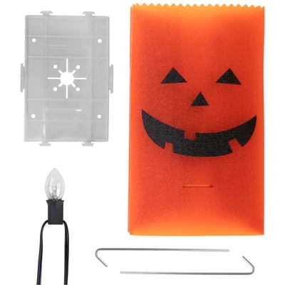 Northlight Lighted Jack-O-Lantern Halloween Outdoor Luminary Pathway Markers - 9.5" - Set Of 3 9 Northlight Lighted Jack-O-Lantern Halloween Outdoor Luminary Pathway Markers - 9.5" - Set Of 3 - Image 7