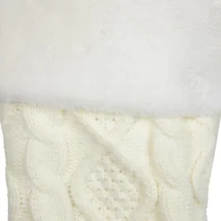 Northlight Cable Knit Christmas Stocking With Faux Fur Cuff - 20.5" - Cream And White 9 Northlight Cable Knit Christmas Stocking With Faux Fur Cuff - 20.5" - Cream And White -Festival GUEST d3416948 4d87 4384 b48c f3da4e6c39ec