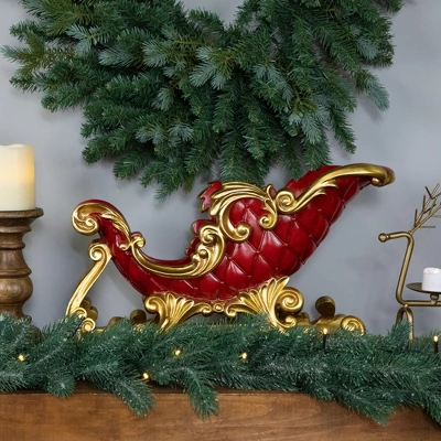 Northlight Santa's Sleigh Christmas Decoration - 19" 3 Northlight Santa's Sleigh Christmas Decoration - 19"
