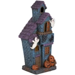 Northlight LED Lighted Haunted House With Ghosts Halloween Decoration - 22.75" -Festival GUEST d504e074 1468 4619 8f51 9d27e37d03fa