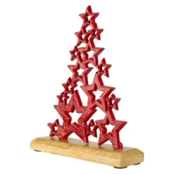 Northlight Tree Of Stars Metal Christmas Decoration - 8.75" - Red -Festival GUEST d5e0232e a083 4a5c bdf6 717f87cf722a