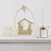 Northlight LED Lighted Glitter Holy Family Nativity Scene Christmas Decoration - 14" -Festival GUEST d673902c 7a12 4e89 8530 5b8109885ecc
