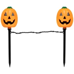 Northlight Lighted Jack-O-Lantern Halloween Outdoor Pathway Markers - 24" - Orange - Set Of 5 -Festival GUEST d7a4801a d93e 4ebd b4f3 e5fb4ff628c7