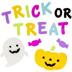Northlight Set Of 4 Double Sided Halloween Gel Window Clings -Festival GUEST d8167c14 c97c 4fc5 9ba5 1f845b2ab178