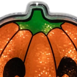 Northlight Lighted Jack O' Lantern Halloween Window Decoration - 13.5" -Festival GUEST d8760b1d cc24 4598 a033 2c08b7326edb