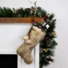 Northlight Faux Fur Christmas Stocking With Pom Poms - 20.5" - Beige And Brown 2 Northlight Faux Fur Christmas Stocking With Pom Poms - 20.5" - Beige And Brown -Festival GUEST db376a3a 6166 4422 a861 4ec1f9c90ce0