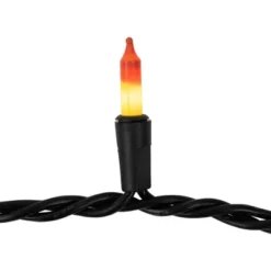 Northlight Candy Corn Mini Halloween Light Set Yellow And Orange 9.5' Black Wire - 50ct -Festival GUEST df53f62d 4e6a 43b9 a90e 5a5b7562eee8