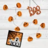 Northlight 10 Ct LED Pumpkin Halloween Warm White Light Set - 4' Clear Wire -Festival GUEST dfd610ac 39a1 4ed9 8370 4ec6be9a4333