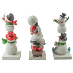Northlight Set Of 3 Snowmen Christmas Stocking Holders 9" 9 Northlight Set Of 3 Snowmen Christmas Stocking Holders 9" -Festival GUEST e0b9ac50 ce47 44c8 a771 5f34b817804d