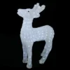 Northlight LED Lighted Commercial Grade Acrylic Reindeer Christmas Display Decor - 23" - Pure White Lights -Festival GUEST e1b21ac8 d2ef 4666 9617 7dd66c4feec2