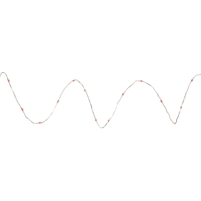 Northlight 50-Count Red LED Micro Fairy Christmas Lights - 16ft, Copper Wire 5 Northlight 50-Count Red LED Micro Fairy Christmas Lights - 16ft, Copper Wire - Image 3