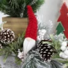 Northlight Gnome With Knitted Hat Christmas Decoration - 8" - Gray And Red -Festival GUEST e53abecf 588f 454f a99c 5857c0defed6