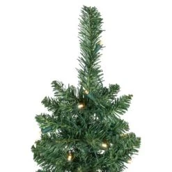 Northlight Pre-Lit Pencil Northern Balsam Fir Artificial Christmas Tree - 6' - Warm Clear LED Lights -Festival GUEST e7ee55f2 9ee8 4f3b bad6 42a439ab2785