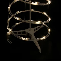 Northlight LED Lighted Spiral Outdoor Christmas Trees - 3' And 4' - Warm White Lights - Set Of 2 -Festival GUEST e819560b 2478 48ab 9ee1 9e287bb3b8d8