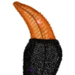 Northlight Lighted Spider Halloween Decoration - 4.5' - Black And Orange - Purple LED Lights -Festival GUEST e871c948 b0a5 40bd bf34 fe89a707e58d