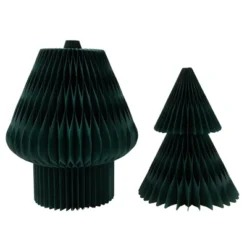 Northlight Tall Accordion Honeycomb Foldable Paper Christmas Tree - 4' - Dark Green 10 Northlight Tall Accordion Honeycomb Foldable Paper Christmas Tree - 4' - Dark Green -Festival GUEST e9eaea76 3059 4626 ad35 197576c3d244