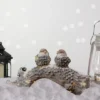 Northlight LED Lighted Rustic Glittered Birds On A Snowy Log Christmas Decoration - 18" -Festival GUEST ebf2eb63 c656 4ee5 804e dd56ed963024