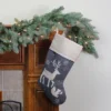 Northlight 20" Burlap Christmas Stocking With Gray Felt Animal Stencil Design And Burlap Cuff 1 Northlight 20" Burlap Christmas Stocking With Gray Felt Animal Stencil Design And Burlap Cuff -Festival GUEST ece1a601 633f 4060 9a51 c85716f592c1