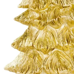 Northlight Metallic Woodland Layered Christmas Tree Decoration - 9.5" - Gold Finish -Festival GUEST f6e4884f d2ec 4070 8898 b2edd027f6d8