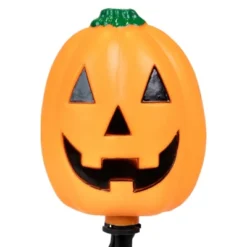Northlight Lighted Jack-O-Lantern Halloween Outdoor Pathway Markers - 24" - Orange - Set Of 5 -Festival GUEST fc8d6398 71b6 4909 824e c48803a72a31
