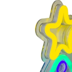 Northlight 15" LED Lighted Neon Christmas Tree Wall Sign -Festival GUEST fd139123 263d 4b22 99c3 92b26d7b5399