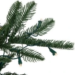 Northlight Real Touch™️ Pre-Lit Pencil Nordmann Fir Artificial Christmas Tree - 6.5' - Warm Clear LED Lights -Festival GUEST fe619e69 1844 457b bf65 1314e103d682