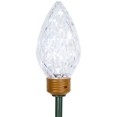Northlight LED Lighted C9 Style Christmas Pathway Lawn Stakes - 3 Ft - Clear - 3-Count 6 Northlight LED Lighted C9 Style Christmas Pathway Lawn Stakes - 3 Ft - Clear - 3-Count - Image 4
