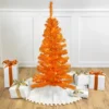 Northlight Pre-Lit Medium Artificial Pine Christmas Tree - 3' - Orange - Clear Lights 1 Northlight Pre-Lit Medium Artificial Pine Christmas Tree - 3' - Orange - Clear Lights -Festival GUEST ffe6515b 9c5e 4c26 95bd 5f5902bfd6cc