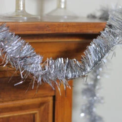 Northlight 50' X 2.25" Silver Tinsel Artificial Christmas Garland - Unlit 9 Northlight 50' X 2.25" Silver Tinsel Artificial Christmas Garland - Unlit -Festival ctioeu6jxhrzjqqhuujbtykhlfbl7eqo 79502.1664293521
