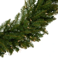 Northlight Pre-Lit Rockwood Pine Artificial Christmas Wreath, 36-Inch, Clear Lights -Festival northlight sm93032 02 91621.1707418291