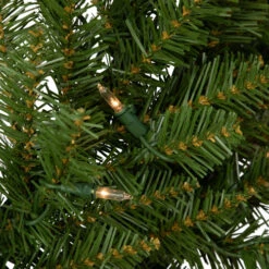 Northlight Pre-Lit Rockwood Pine Artificial Christmas Wreath, 36-Inch, Clear Lights -Festival northlight sm93032 03 10086.1707418291