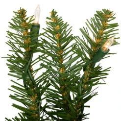 Northlight Pre-Lit Rockwood Pine Artificial Christmas Wreath, 36-Inch, Clear Lights -Festival northlight sm93032 04 21633.1707418291