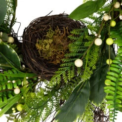 Northlight Green And Brown Foliage Artificial Spring Wreath With Nest - 24" - Unlit 14 Northlight Green And Brown Foliage Artificial Spring Wreath With Nest - 24" - Unlit -Festival northlight vm18638 03 27319.1716584134