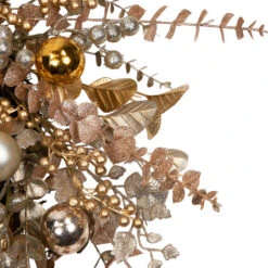 Northlight Ornaments, Holly And Berries Artificial Christmas Wreath - 30" - Gold And Copper Tone 17 Northlight Ornaments, Holly And Berries Artificial Christmas Wreath - 30" - Gold And Copper Tone -Festival northlight yk95975 05 62104.1722387420