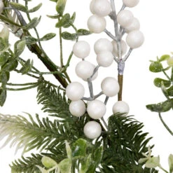 Northlight Glittered Berries And Eucalyptus Artificial Christmas Garland - 5' - Unlit -Festival northlight yk95979 04 81050.1722387415
