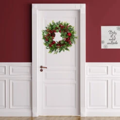 Northlight Crabapple And Berries Boxwood And Pine Artificial Christmas Wreath - 26" - Unlit 12 Northlight Crabapple And Berries Boxwood And Pine Artificial Christmas Wreath - 26" - Unlit -Festival northlight yk95989 styled door 01202.1709061159